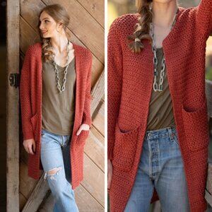 Evy's Tree The Eden Long Cardigan